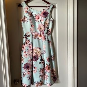 Floral Fit and Flare Dress
